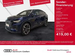 Audi Q4 e-tron Sportback 45 Black AHK LED Assistenzpaket Navi