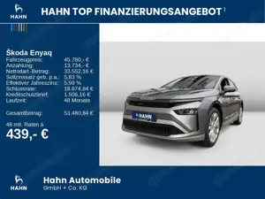Skoda Enyaq 60 204PS 1-Gang Automatik Navi AHK ACC KAM Bild 2