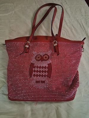 tolle Handtasche mit straßsteine