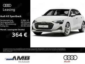 Audi A3 Advanced 1.5 TFSI S-tr/LED/Navi/RFK