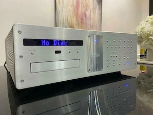 Krell Cipher CD-Player in Silber, Ersatzteilen oder Original reparieren