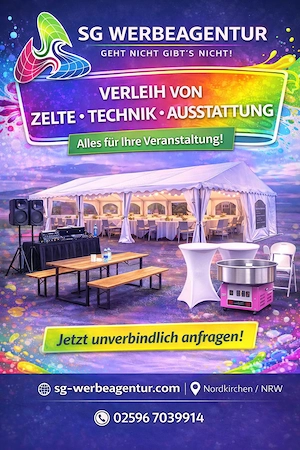Partyverleih, Eventservice