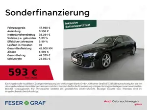 Audi A6 Avant S line 50 TFSI e qu S Tronic Matrix Navi