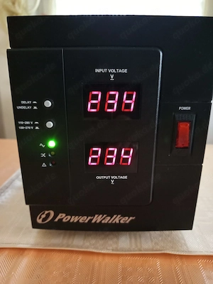 PowerWalker AVR 3000   SIV - Spannungsregler (230 V, 50 60 Hz, 3000 W)