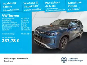 Volkswagen Tayron 2.0 TDI DSG 4Motion Life DAB+ IQLight HD-