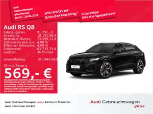 Audi RS Q8 tiptr. HD-Matrix/BO/StdHzg/Carbon