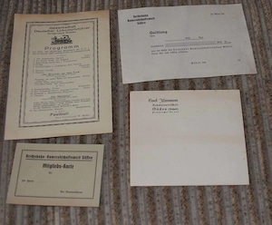 Belege zur Reichsbahn