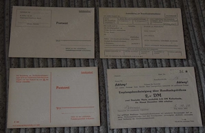 Belege - DDR Rundfunkteilnehmer