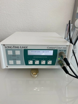 LONG-TIME-LINER Micropigmentiergerät Conture Liner DUO MIT 2 Handstücken LINERN