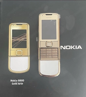 Nokia 8800e-1 Gold Arte RM-233 ohne Simlock Original w.Neu