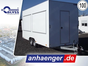 NEU Verkaufsanhänger Blyss Anhänger 520x200x230cm 2000kg zGG