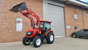 70 PS YTO NMF554 Traktor Schlepper Frontlader Kabine Klima 3. Steuerkreis 2-Kreisdruckluftbremsanlag Bild 6