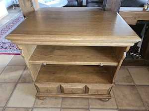 Form+Stil TV Schrank Anrichte massiv Eiche Schrank mit Schubladen TOP!