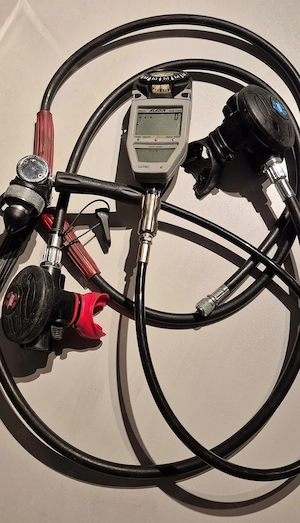 Atemregler + Tauchcomputer zu verkaufen