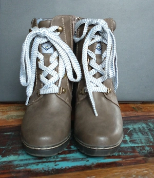 Schnürstiefeletten Cityline Dirndl-Stiefeletten "Herzilein" (Größe 36)