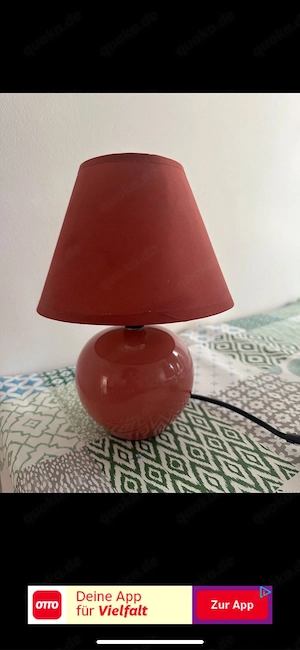 kleine roten Lampe