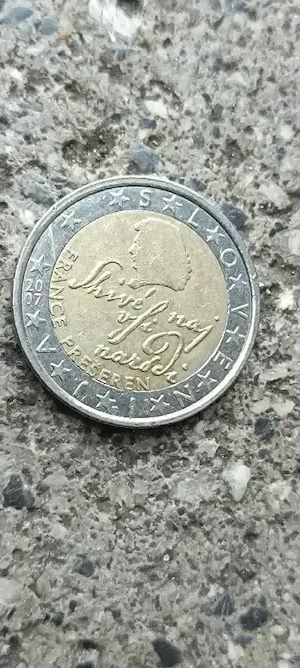 2 euro 2007 slovesko 