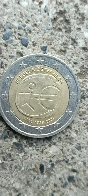 2 euro 1999- 2009  rebublek österreich