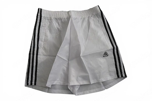 weiße Style Nylon Shorts in Größe xxl mit Taschen
