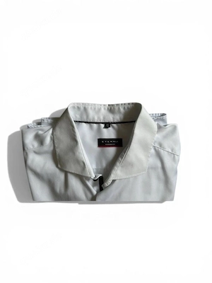 weißes Eterna langarm Hemd in Gr 46 bzw 18