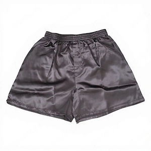 braune Satin Boxershorts Größe M (nicht schwarz) Bild 2
