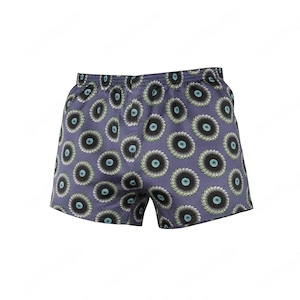 Hochglanz Fantasie Satin Boxershorts Größe XL, kräftiger aber fal