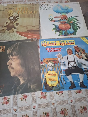 Verschiedene Schallplatten 