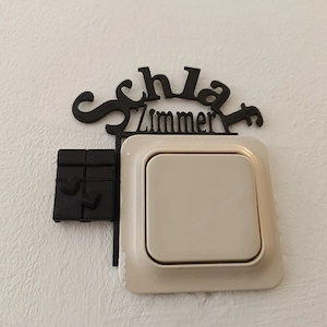 Dekoration für einschalter 