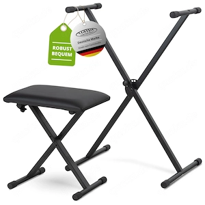 Keyboard-Set: Keyboard Ständer und Keyboard Hocker (NEU + OVP)