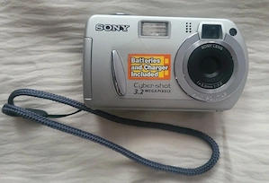 Sony DSC-P32 Vintage 3.2 MP vintage Retro Digitalkamera