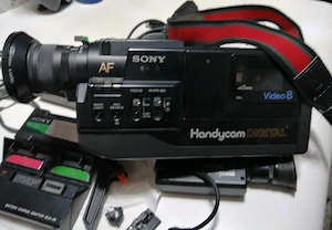 SONY Video Camera AF 8 CCD-V50E