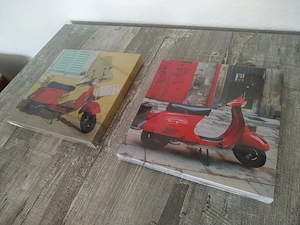 2 tolle Vespa-Bilder (Neu & eingeschweißt) Bild 3