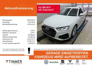 Audi A4 Avant 35 TDI S tronic S LINE BLACK +LED +ACC +RKA