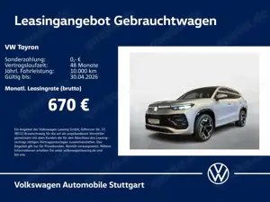 Volkswagen Tayron R-Line 2.0 TDI 4MOTION DSG Kamera AHK DCC