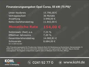 Opel Corsa F 1.2 75PS EU6d PDCv+h Rückfahrkam. Klima SHZ Lede