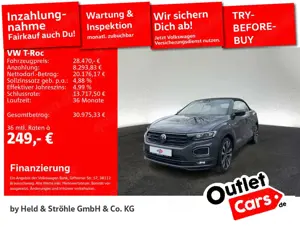 Volkswagen T-Roc Cabrio R-LINE BLACK 1.5 TSI DSG AHK NAV
