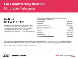 Audi Q2 30 TFSI MMI PDC AHK LED SHZ SOUNDSYSTEM