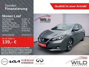 Nissan Leaf 40 kWh Tekna, Winterpaket, Einparkhilfe, 36