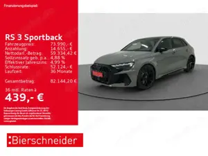 Audi RS3 RS3 Sportback 19 V-MAX MATRIX-LED PANO SCHALE 5J