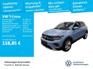 Volkswagen T-Cross 1.0 TSI DSG Style AHK Navi IQ.Light ACC