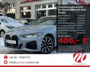 BMW 420 Gran Coupe d M Sport Navi Kamera LED