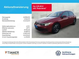 Volkswagen Golf VIII 1.5 TSI ACTIVE +LED +ACC +VIRTUAL +NAVI +SHZ