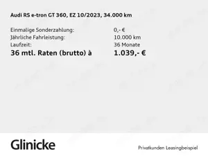 Audi RS e-tron GT Laser HuD 360° Kamera BO Pano Bild 2