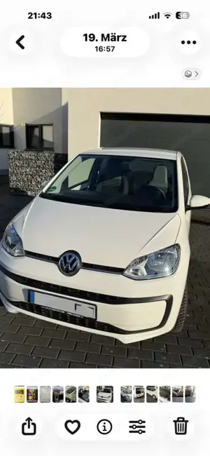 Volkswagen up! 44 KW/60 PS sehr gepflegt