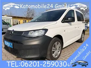 Volkswagen Caddy 2.0 TDI mit Rollstuhl Rampe Leder schwarz ...