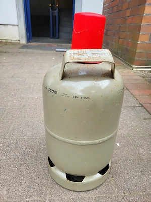 Gasflasche (Pfandflasche) 5,8 kg befüllt