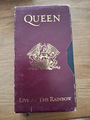 3 VHS Kassetten von Queen