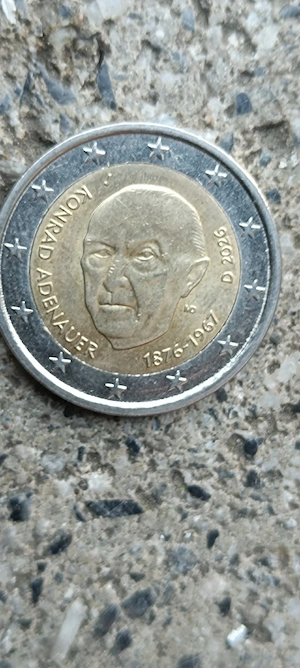 2 euro 2026 j konrad adnauer