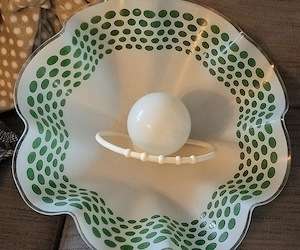 Pendelleuchte retro, Glas