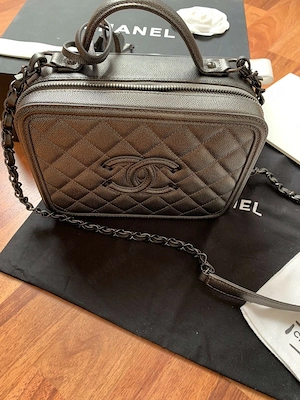 Chanel Vanity Leder BagTasche